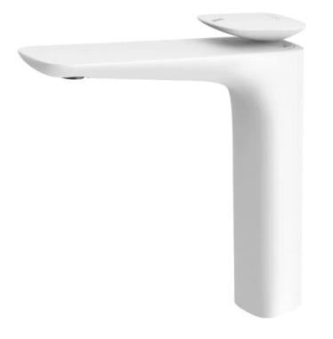 Phoenix Tapware Nuage basin mixer in matte white