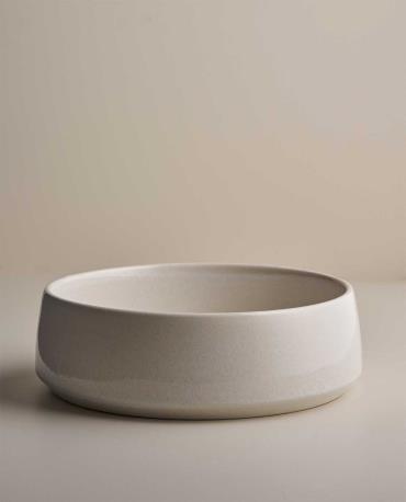 Robert Gordon Kiln 360 Round basin in Coast, a hand-finished ceramic vessel